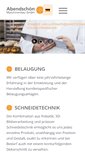 Mobile Screenshot of abendschoen-maschinenbau.de